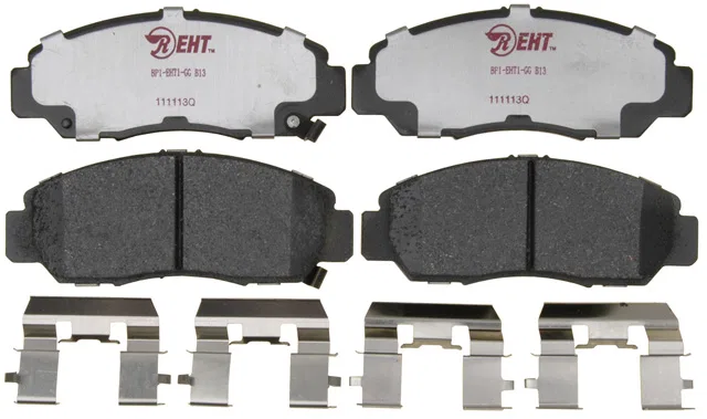 EHT959H – R/M BRAKES Brake Pad, OE Replacement Hybrid Technology Includes Mounting Hardware